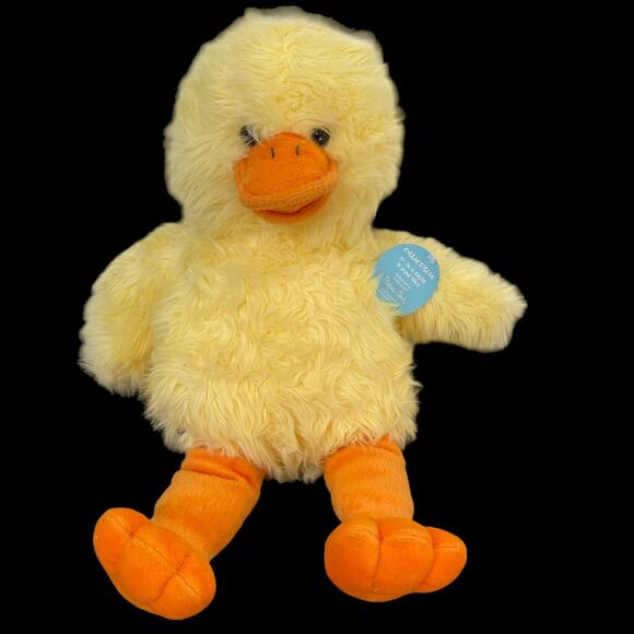 Build A Bear Yellow Duck Plush Spring Chick TAGS 7th Series Limited Stuffed Vtg - Picture 1 of 14